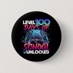 Level 100 Days of School Unlock Gamer Kids Video Button