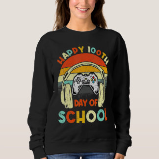 Level 100 Days Of School Unlocked Gaming Shirts, V Sweatshirt