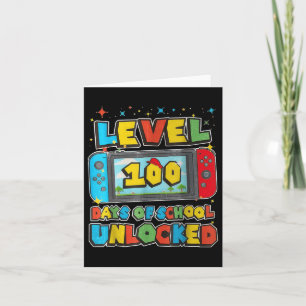 Level 100 Days of School Unlocks Gaming Pixel 100 Karte