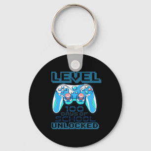 Level 100 Days of School Unlocks Jungs Mädchen Kin Schlüsselanhänger