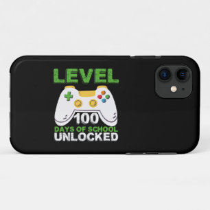 Level 100 Tage der Schule freigeschalteter Gamer V Case-Mate iPhone Hülle