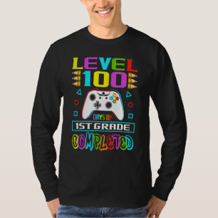 Level 100 Tage des 1. Grundschuljahres Spiel Co T-Shirt