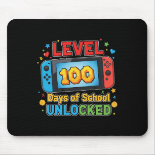 Level 100 Tage Schule Freigeschaltetes Shirt für J Mousepad
