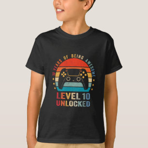 Level 10 freigeschaltetes Shirt Lustiger Videospie