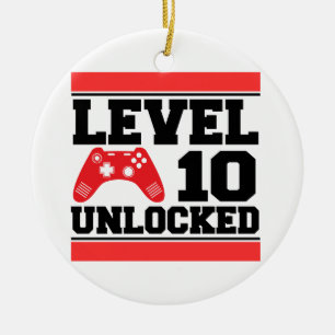 Level 10 Unlocked Keramik Ornament