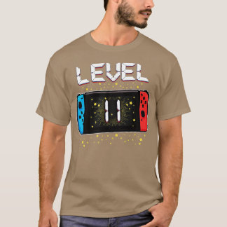 Level 11 Birthday Gaming 11 Year Old Video Games G T-Shirt