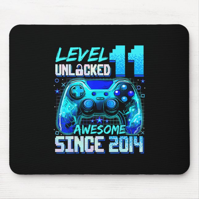 Level 11 freigeschaltet Awesome seit 2014 11. Gebu Mousepad (Vorne)