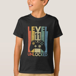 Level 11 freigeschaltetes Shirt Lustiger Videospie