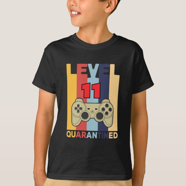 Level 11 QuarantIned T-Shirt (Vorderseite)