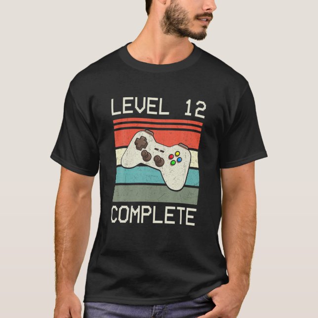 Level 12 Complete Video Gamer - 12. Wedding Anive T-Shirt (Vorderseite)