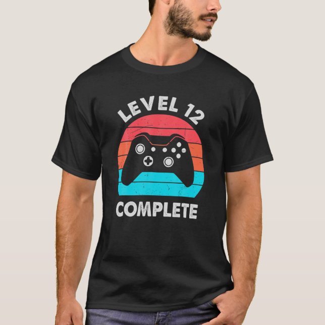 Level 12 Complete Video Gamer - 12. Wedding Anive T-Shirt (Vorderseite)