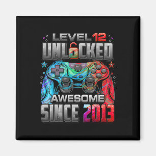 Level 12 freigeschaltet Awesome seit dem 12. Gebur Magnet