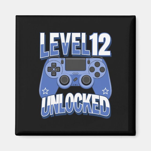 Level 12 freigeschaltet Lustiger Videospieler 12.  Magnet (Vorne)