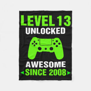 Level 13 freigeschaltet Awesome 2008 Videospiel 13 Fleecedecke