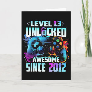 Level 13 freigeschaltet Awesome seit dem 13. Gebur Karte