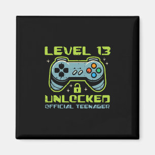 Level 13 freigeschaltet offizieller Teenager 13. G Magnet