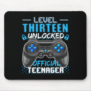 Level 13 freigeschaltet offizielles Teenager-Video Mousepad