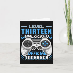 Level 13 Unlocked Offial Teenager Video Game 13t Karte