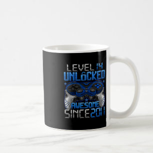 Level 14 freigeschaltet Geschenke für 14-jährige J Kaffeetasse