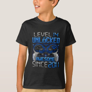 Level 14 freigeschaltet Geschenke für 14-jährige J T-Shirt