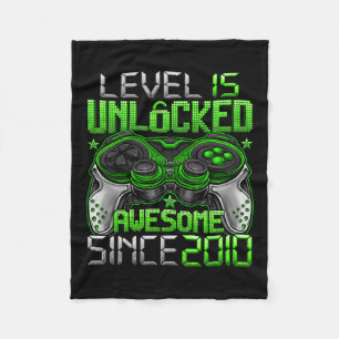 Level 15 freigeschaltet Geschenke für 15-jährige J Fleecedecke