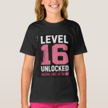 Level 16 freigeschaltet Teenager T-Shirt – Großart