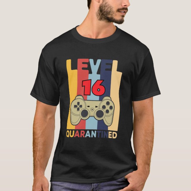 Level 16 QuarantIned T-Shirt (Vorderseite)