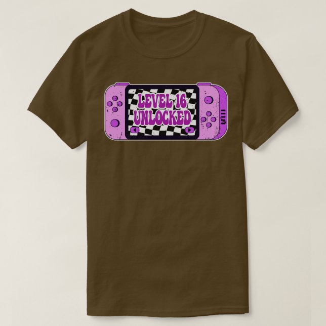 Level 16 T-Shirt (Design vorne)