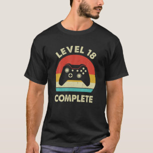 Level 18 Complete Video Gamer - 18. Wedding Anive T-Shirt