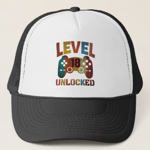 LEVEL 18 FREIGESCHALTET Trucker Hut Truckerkappe