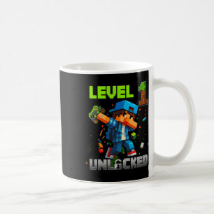 Level 1 Freigeschaltet Lustiger Geburtstagsjunge P Kaffeetasse