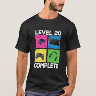 Level 20 Vollständiges Phantastisches 2002 Spiel 2 T-Shirt