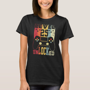 Level 25 Unlocks Shirt Gamer 25. Bir