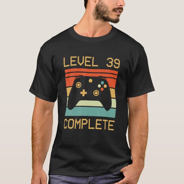 Level 39 Complete Video Gamer - 39. Wedding Anive T-Shirt (Vorderseite)