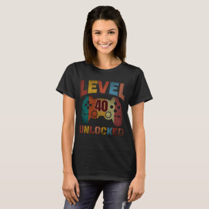 LEVEL 40 FREIGESCHALTETES T-Shirt