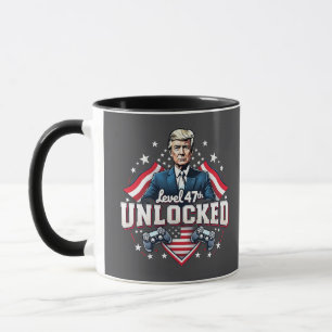 Level 47 freigeschaltet Trump gewann am Tag der Am Tasse