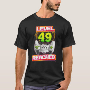 Level 49 - Videospiel mit dem Gamer 49. Geburtstag T-Shirt