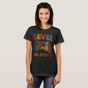 LEVEL 58 UNLOCKIERTER T - Shirt