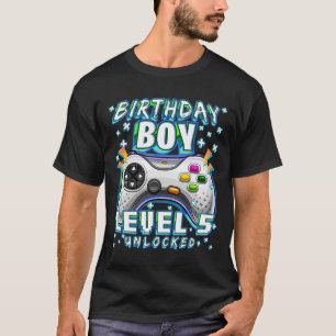 Level 5 freigeschaltet Videospiel 5. Geburtstag Ga T-Shirt