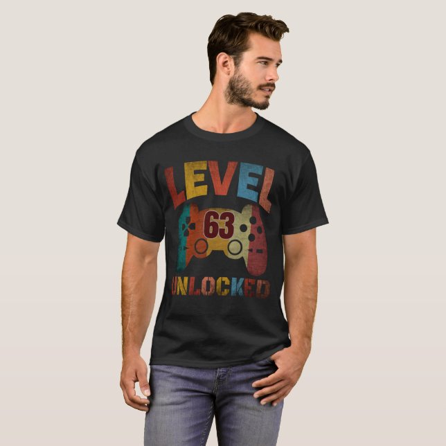LEVEL 63 UNLOCKIERTER T - Shirt Sweatshirt (Vorne ganz)