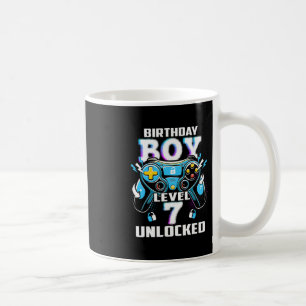 Level 7 Freigeschaltet Videospiel 7. Geburtstag Ga Kaffeetasse