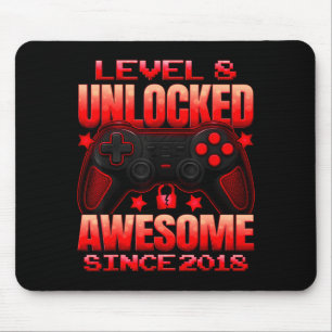 Level 8 freigeschaltet 8 Jahre alt für Jungen 8. G Mousepad