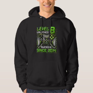 Level 8 freigeschaltet Awesome 2014 Videospiel 8. Hoodie