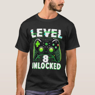 Level 8 freigeschaltetes Shirt Lustiger Videospiel