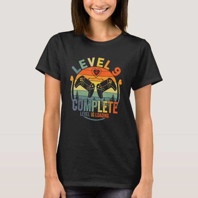 Level 9 Complete Level 10 Loading Gamer Wedding An T-Shirt (Vorderseite)