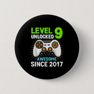 Level 9 freigeschaltet awesome seit 2017 Gaming-Ge Button