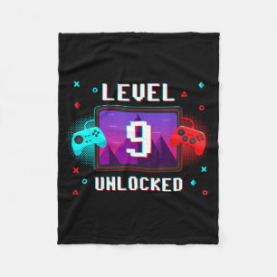 Level 9 freigeschaltet Video-Spieler lustig 9. Geb Fleecedecke
