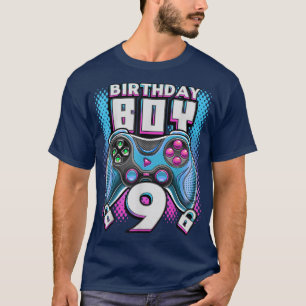 Level 9 Unlock Video Game 9. Geburtstag Gamer Boy T-Shirt