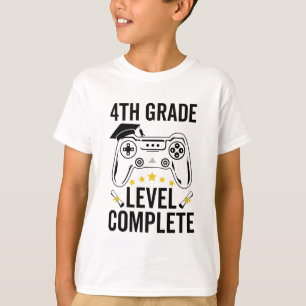 Level-Complete Abschluss-Gamer-Klasse T-Shirt