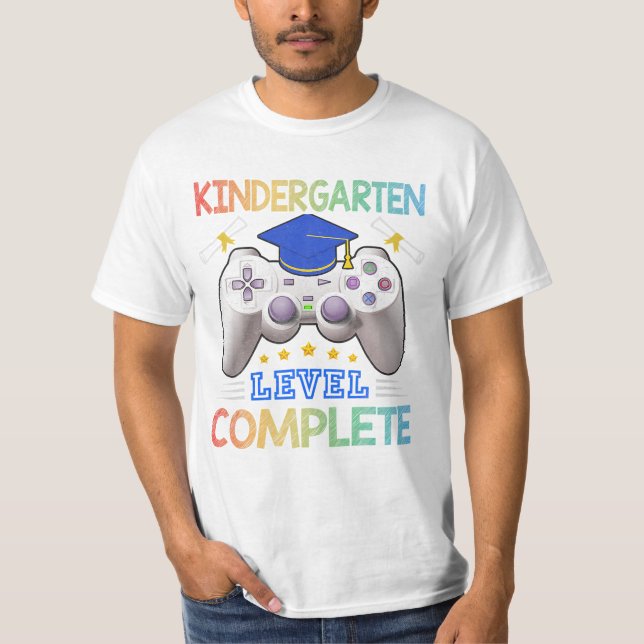 Level Complete Gamer T-Shirt (Vorderseite)